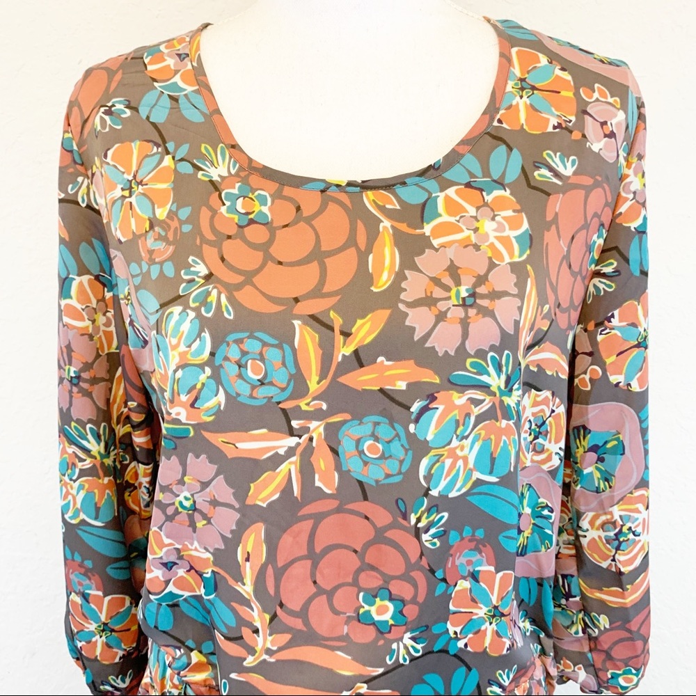 Matilda Jane | Analise Floral Tunic Tie Waist - Picture 5 of 8